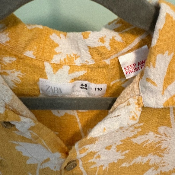 Zara Palm Tree Shirt - Picture 5 of 7